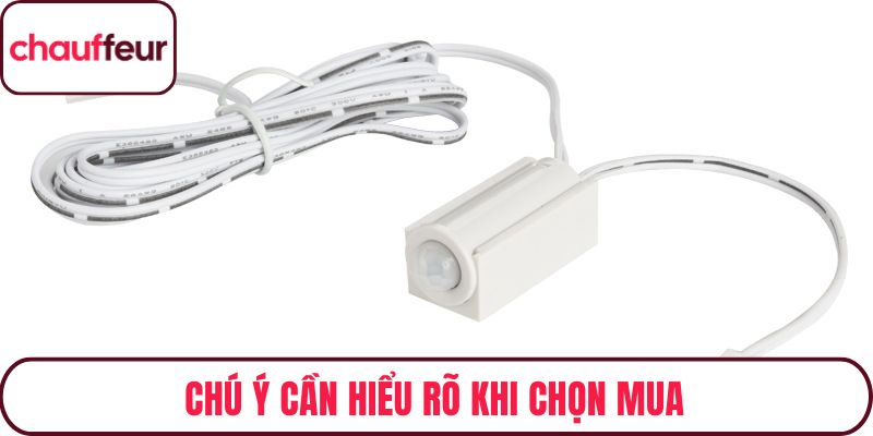 Chú ý cần hiểu rõ khi chọn mua cảm biến chuyển động dùng pin