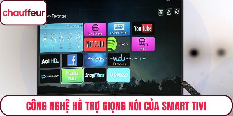 Công nghệ hỗ trợ giọng nói của smart tivi