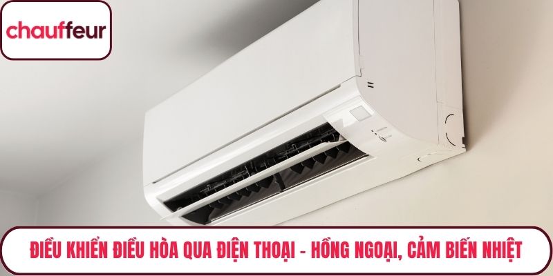 Điều Khiển Điều Hòa Qua Điện Thoại – Hồng Ngoại, Cảm Biến Nhiệt