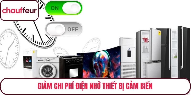 Giảm chi phí điện nhờ thiết bị cảm biến