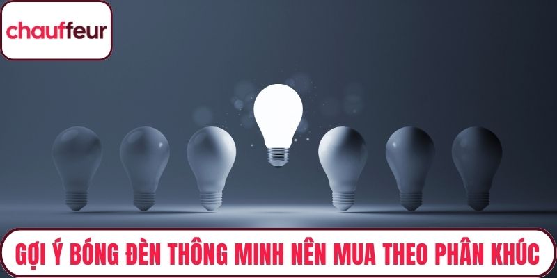 Gợi ý bóng đèn thông minh nên mua theo phân khúc