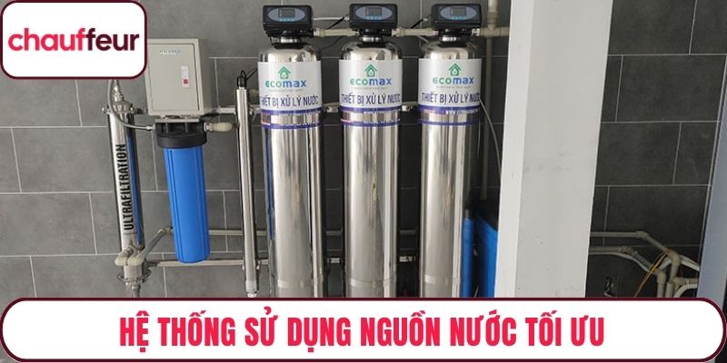 Hệ thống sử dụng nguồn nước tối ưu