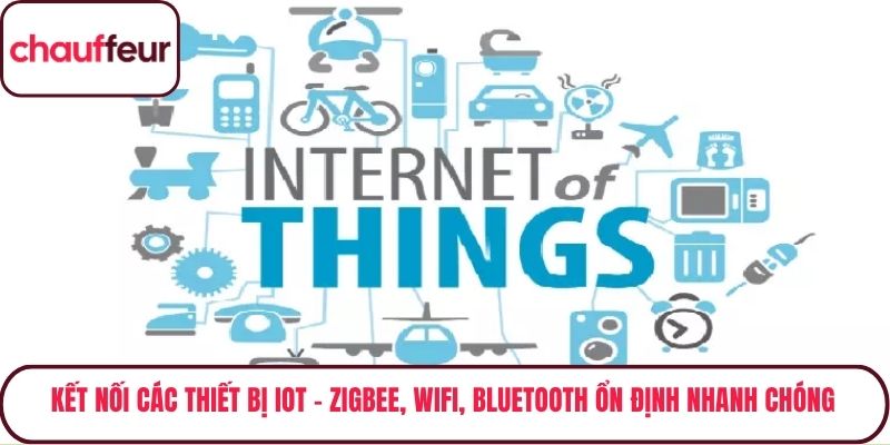 Kết Nối Các Thiết Bị IoT – Zigbee, Wifi, Bluetooth Ổn Định Nhanh Chóng