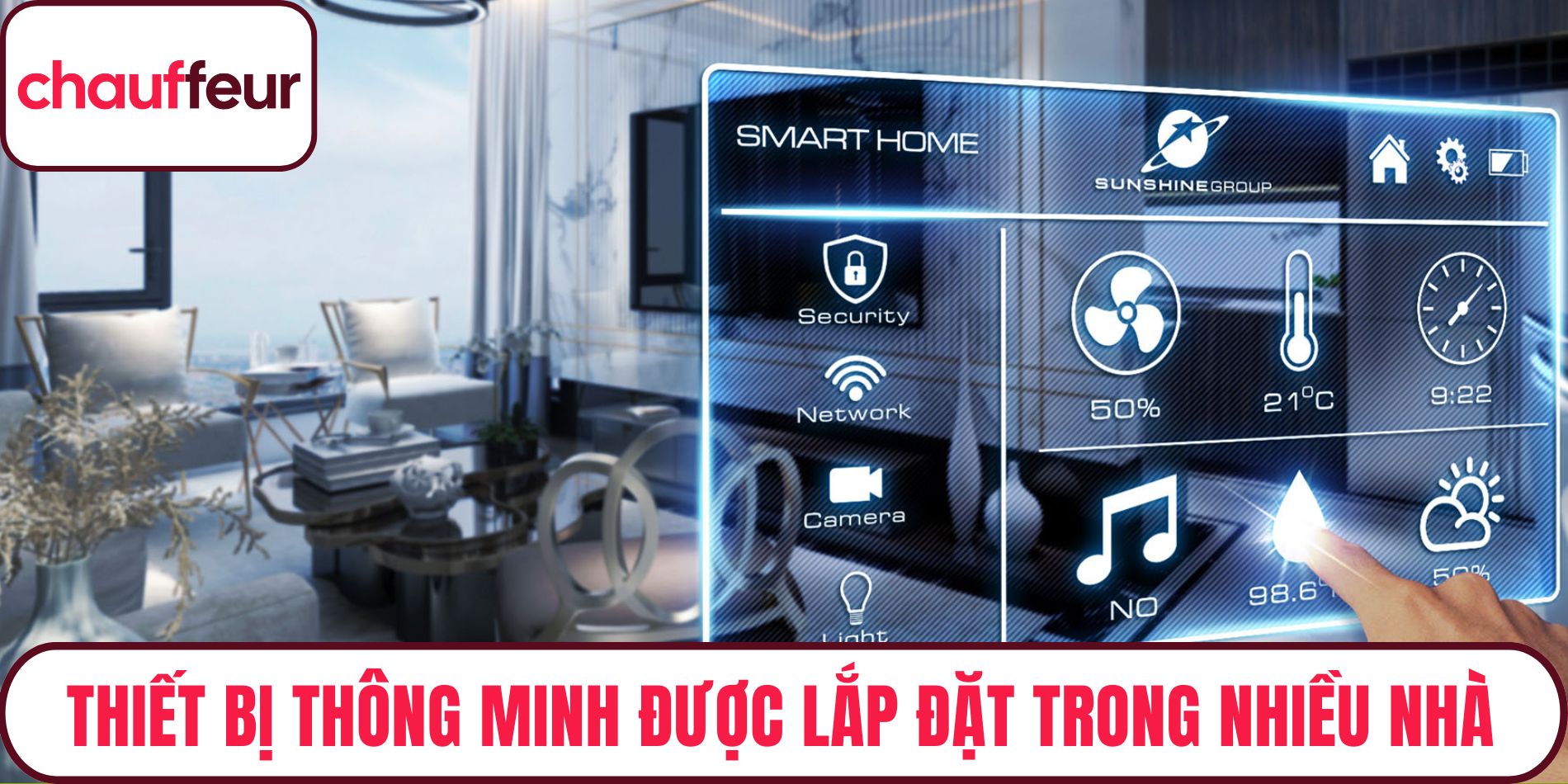 Thiết bị thông minh đang được lắp đặt trong nhiều ngôi nhà